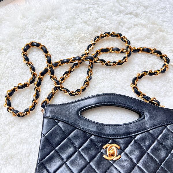 Vintage Chanel Mini 31Bag- Black