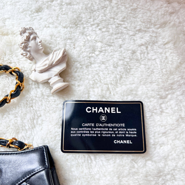 Vintage Chanel Mini 31Bag- Black