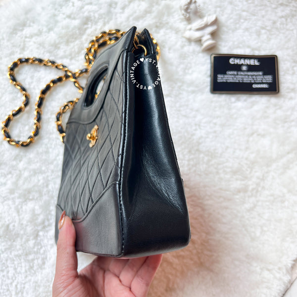 Vintage Chanel Mini 31Bag- Black