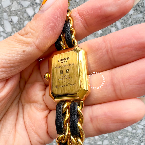 Vintage CHANEL 1987 Premiere Watch 002 - M size