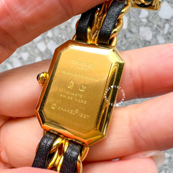 Vintage CHANEL 1987 Premiere Watch 002 - M size