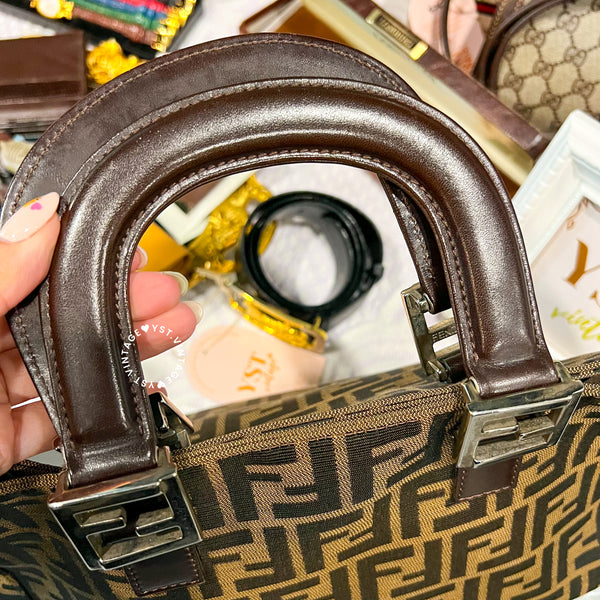 Vintage Fendi Zucca Tote Bag