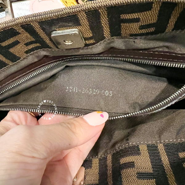 Vintage Fendi Zucca Tote Bag