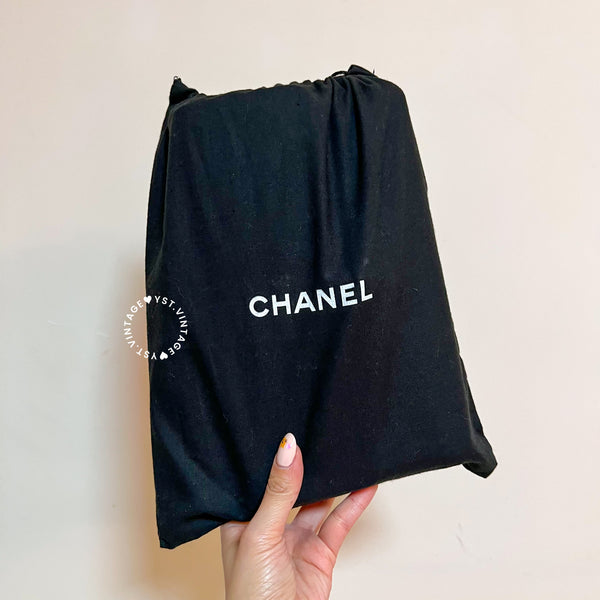 Vintage Chanel Coco Bar Classic Flap CF25 - Black