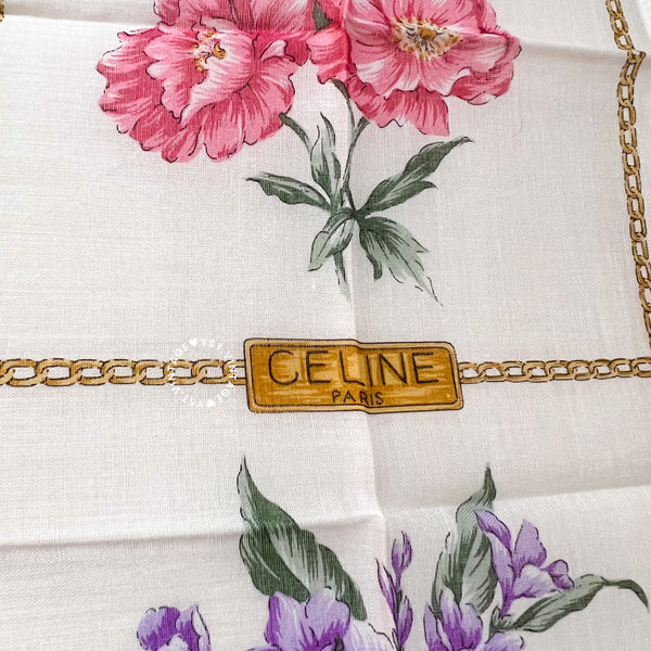 Vintage CELINE Scarfs/ Handkerchiefs - Jacelyn
