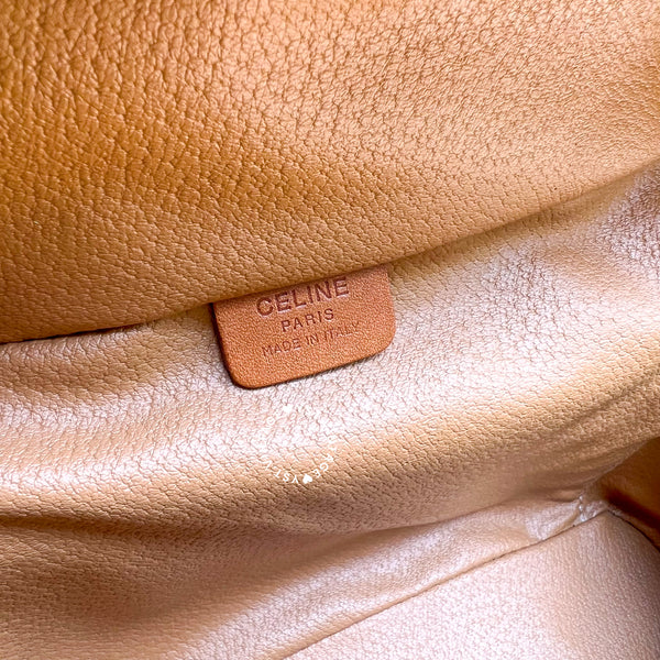 Vintage CELINE Macadam Vanity Bag 020 - Brown (Code: 035600)