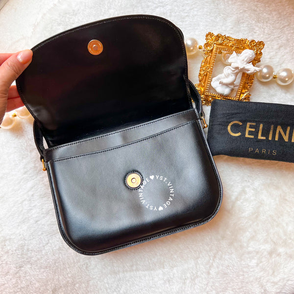 Vintage CELINE Planet Classic Bag in Box - Black (Code: 035500)