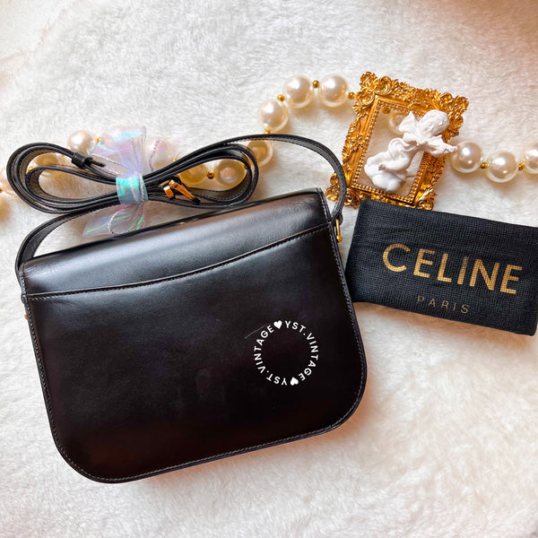 Vintage CELINE Planet Classic Bag in Box - Black (Code: 035500)