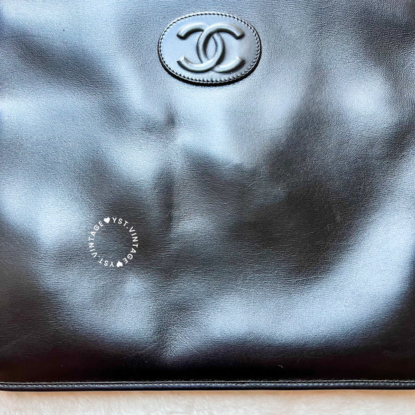 Vintage Chanel 2-Way Bag - Black 002