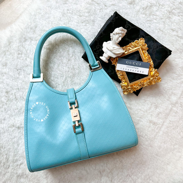 Vintage Gucci Mini Jackie - Tiffany Blue