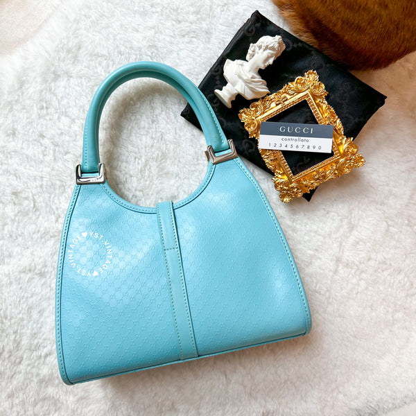 Vintage Gucci Mini Jackie - Tiffany Blue