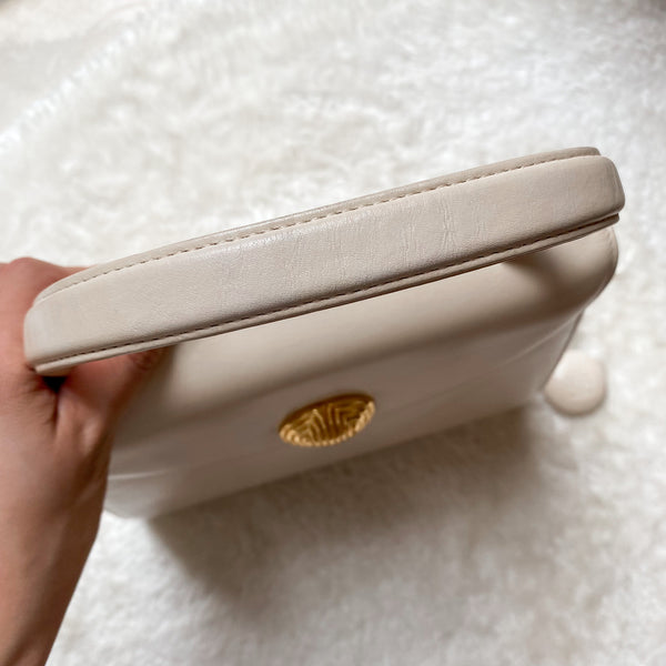 Vintage Givenchy 1990s Kelly Bag - Creamy White