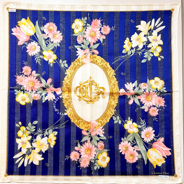 Vintage Dior Scarfs/ Handkerchiefs Box Set - Kamille