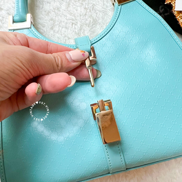 Vintage Gucci Mini Jackie - Tiffany Blue