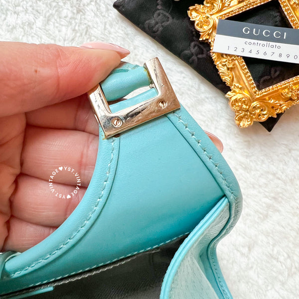 Vintage Gucci Mini Jackie - Tiffany Blue