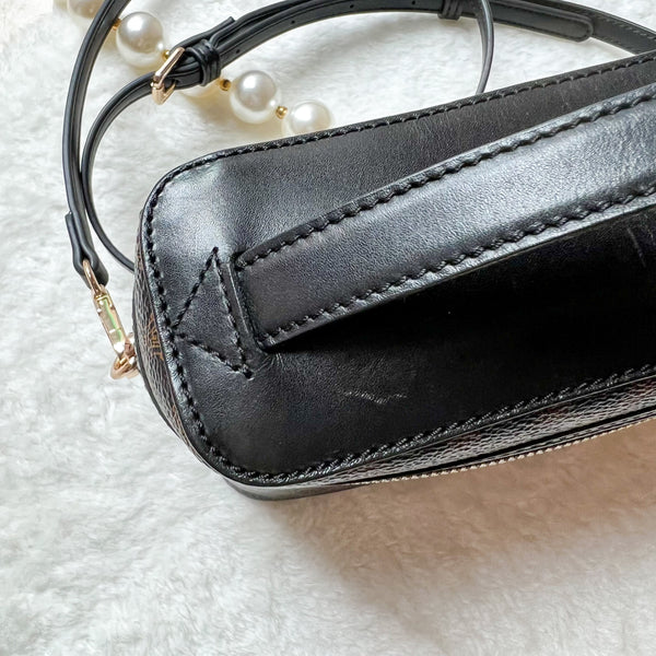 Vintage CELINE Macadam Vanity Bag 009 - Black