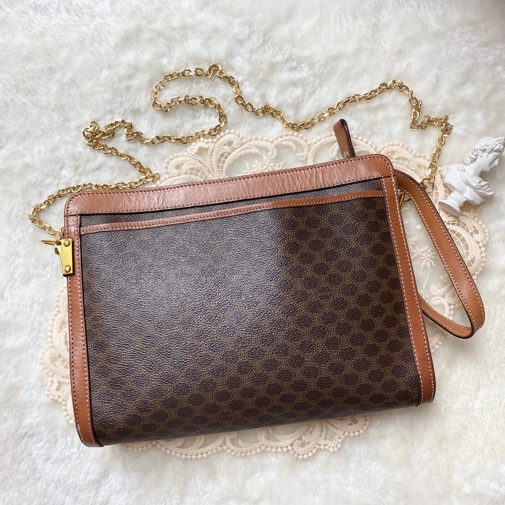 Celine Vintage Macadam Clutch – Leiame Luxe