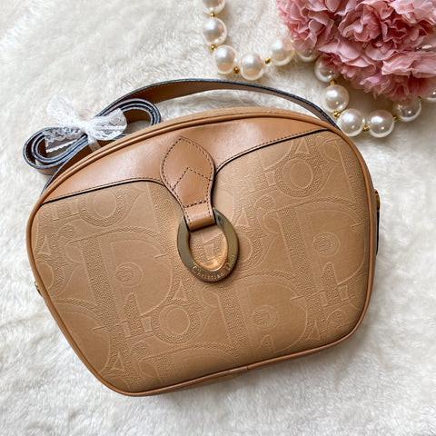 Vintage Dior Crossbody Bag - Thai Milk Tea