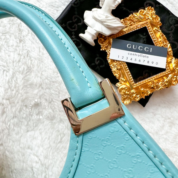 Vintage Gucci Mini Jackie - Tiffany Blue