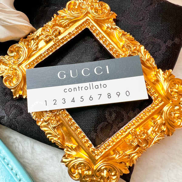 Vintage Gucci Mini Jackie - Tiffany Blue