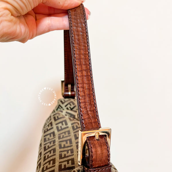 Vintage Fendi Baguette - Mocha Brown